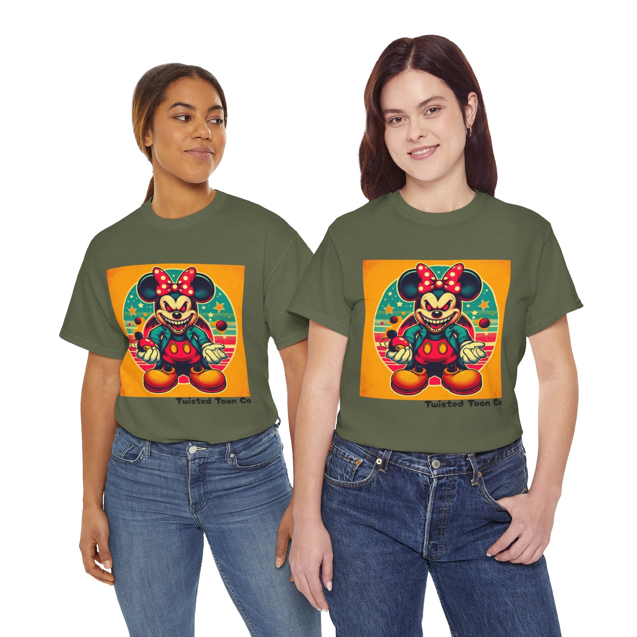 Creepy Retro Mouse Graphic Tee