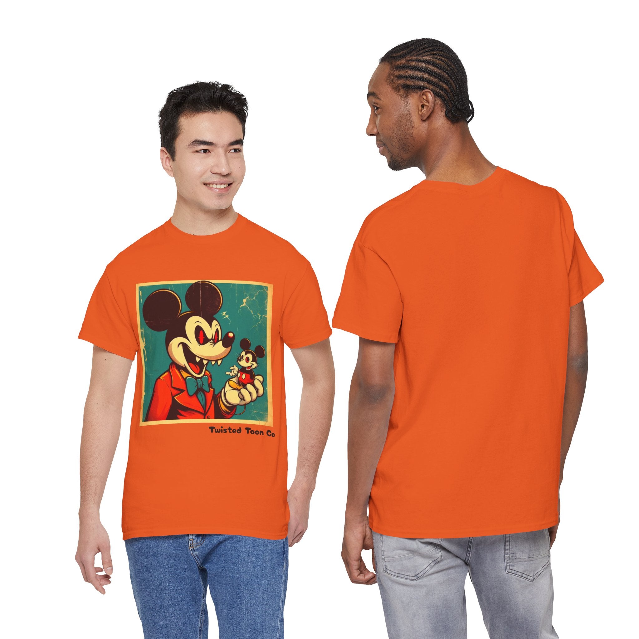 Edgy Vintage Cartoon Tee — Rebel Mouse Graphic T-Shirt