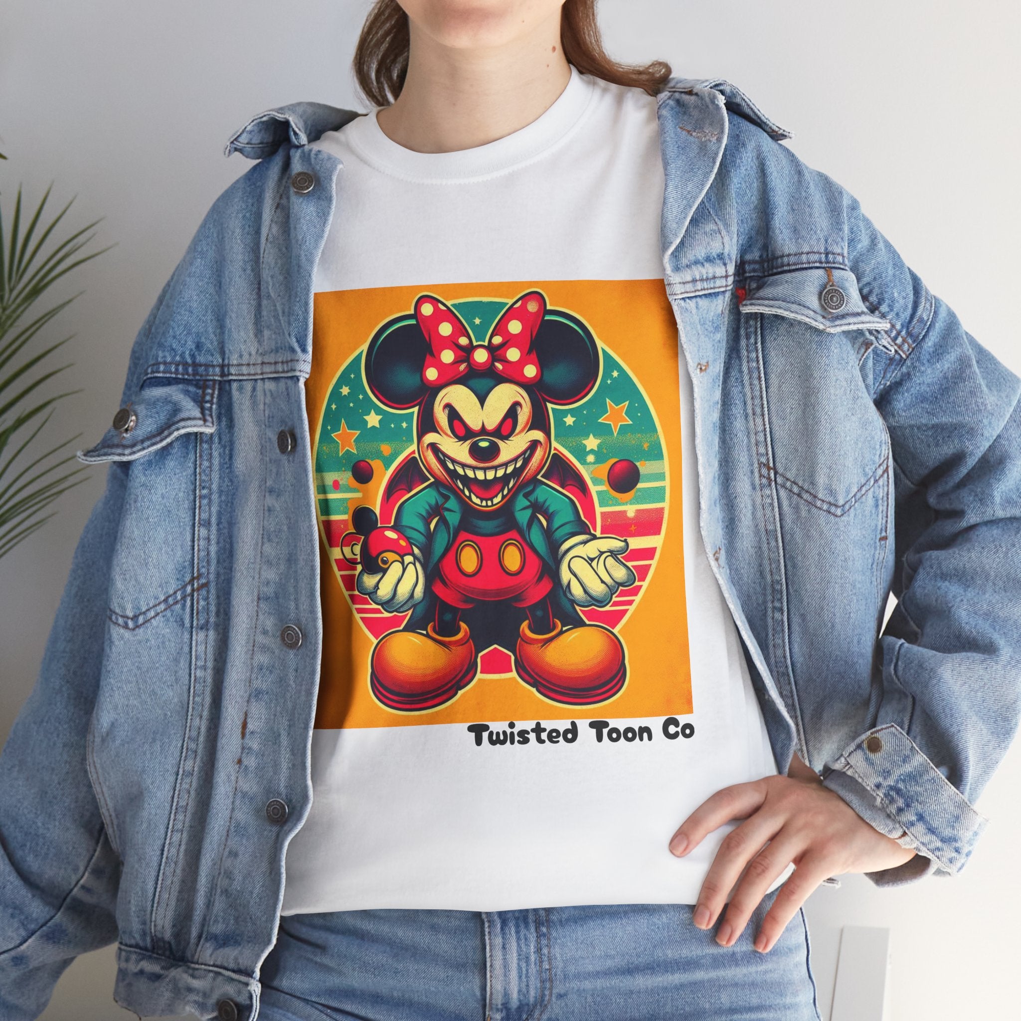 Creepy Retro Mouse Graphic Tee