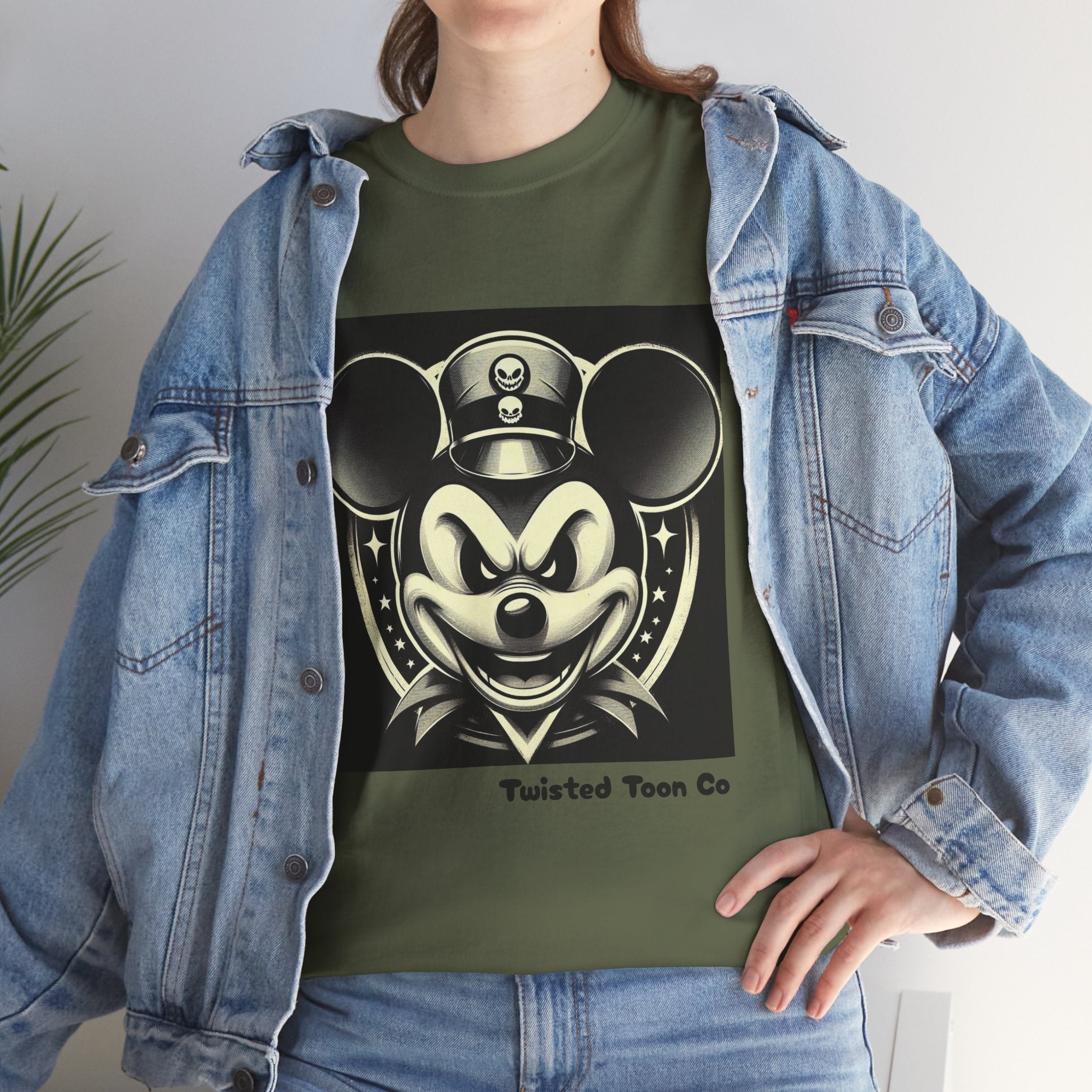 Vintage Top Hat Retro Mouse Tee