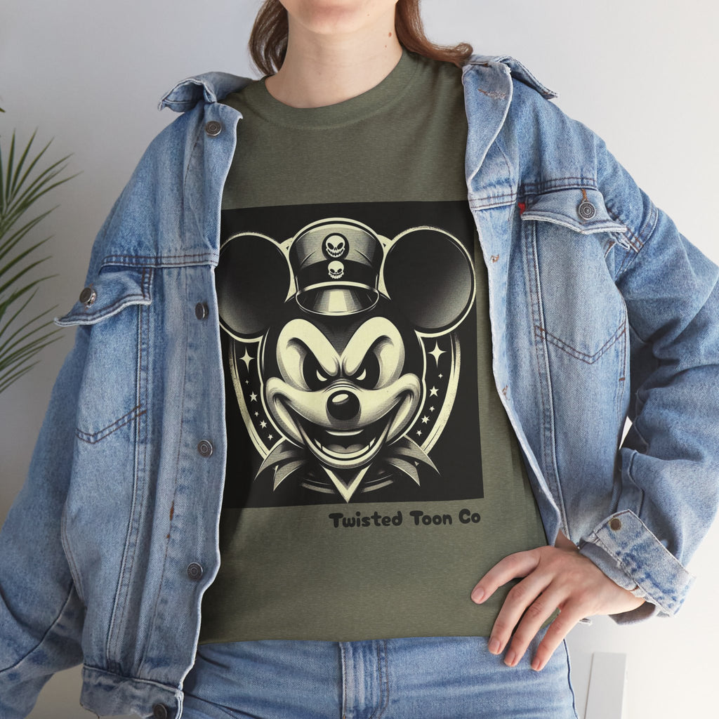 Vintage Top Hat Retro Mouse Tee