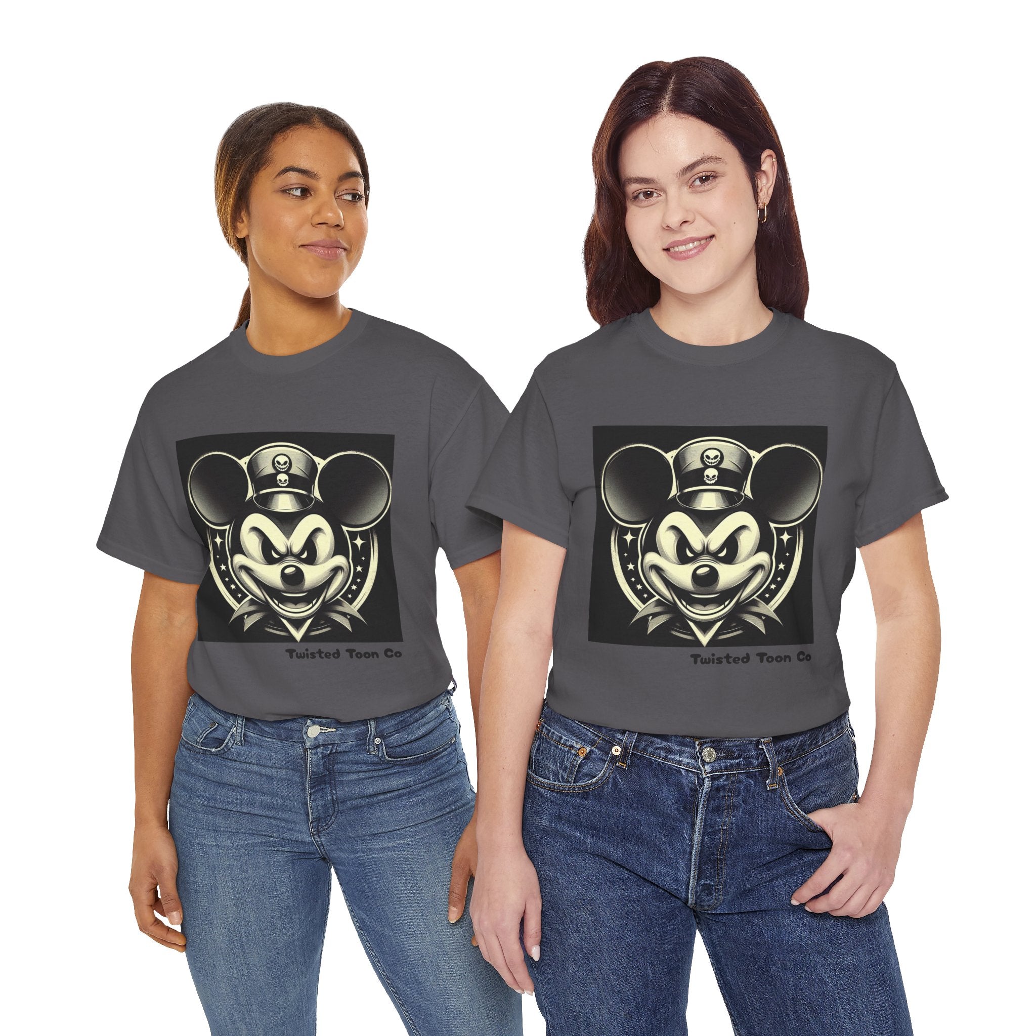 Vintage Top Hat Retro Mouse Tee