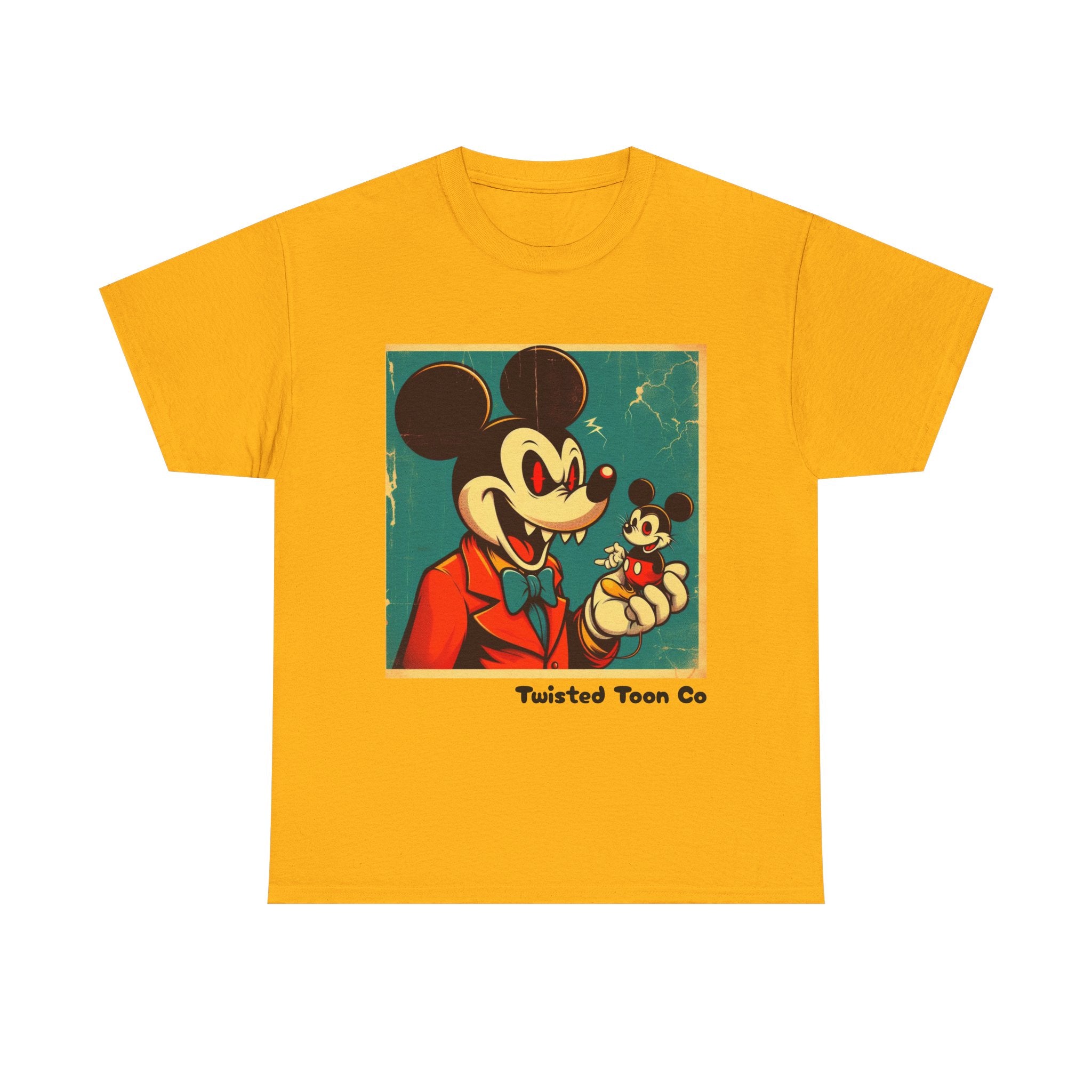 Vintage Cartoon Mouse Tee – Retro Illustration Graphic T-Shirt