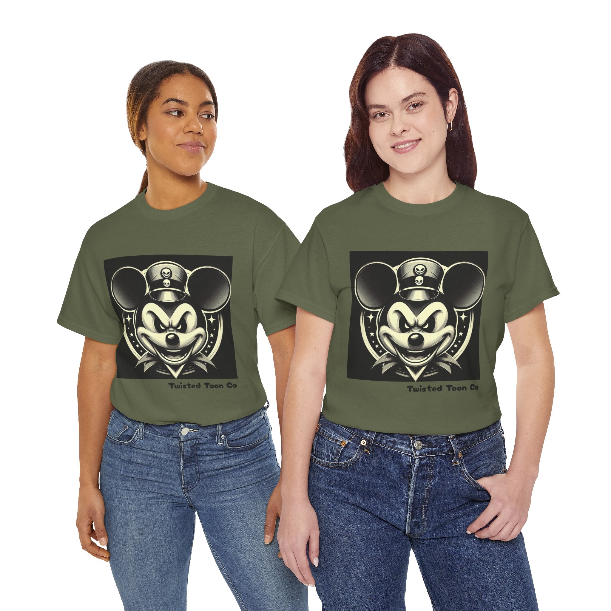 Vintage Top Hat Retro Mouse Tee
