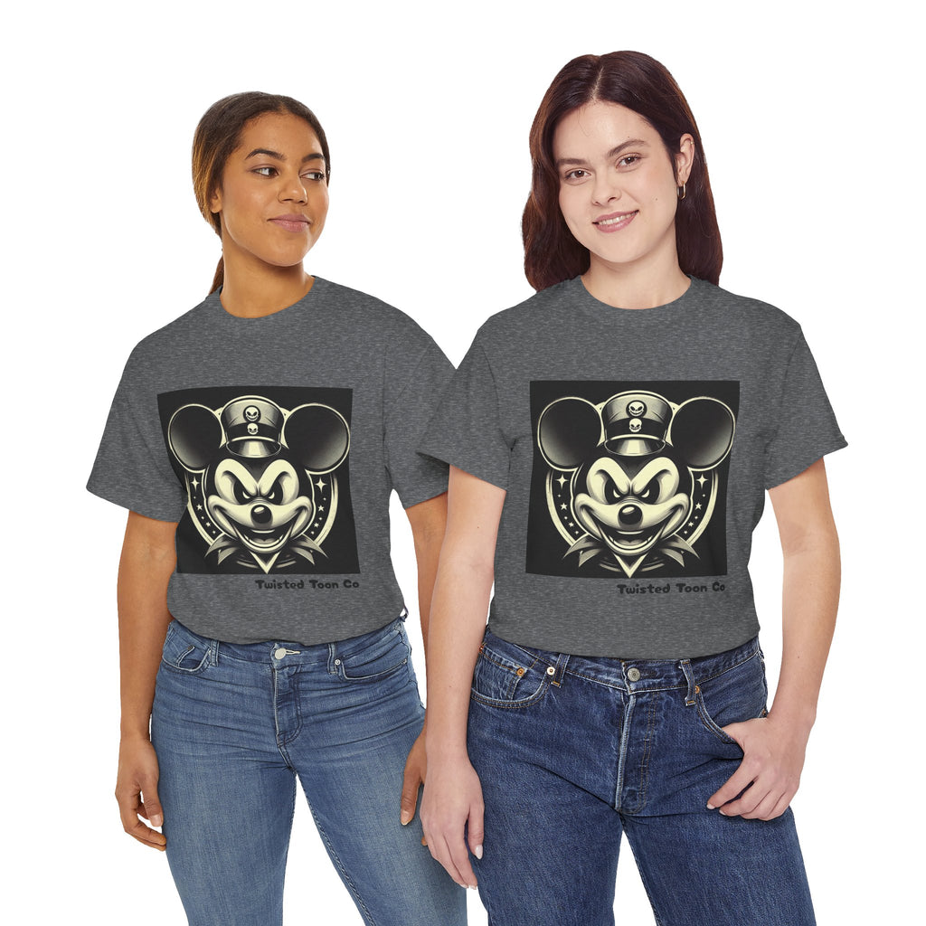 Vintage Top Hat Retro Mouse Tee