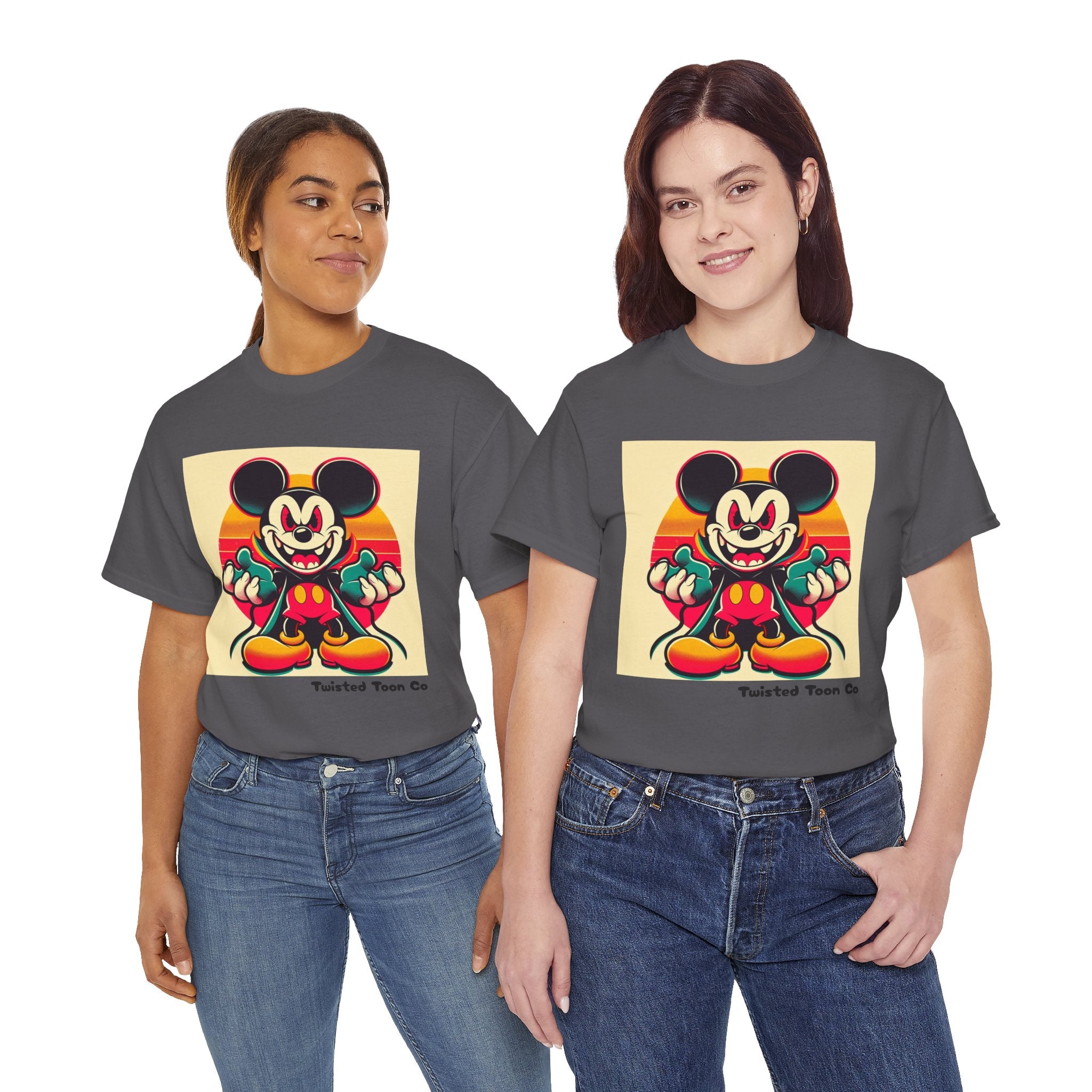 Retro Cartoon Mouse Graphic Tee