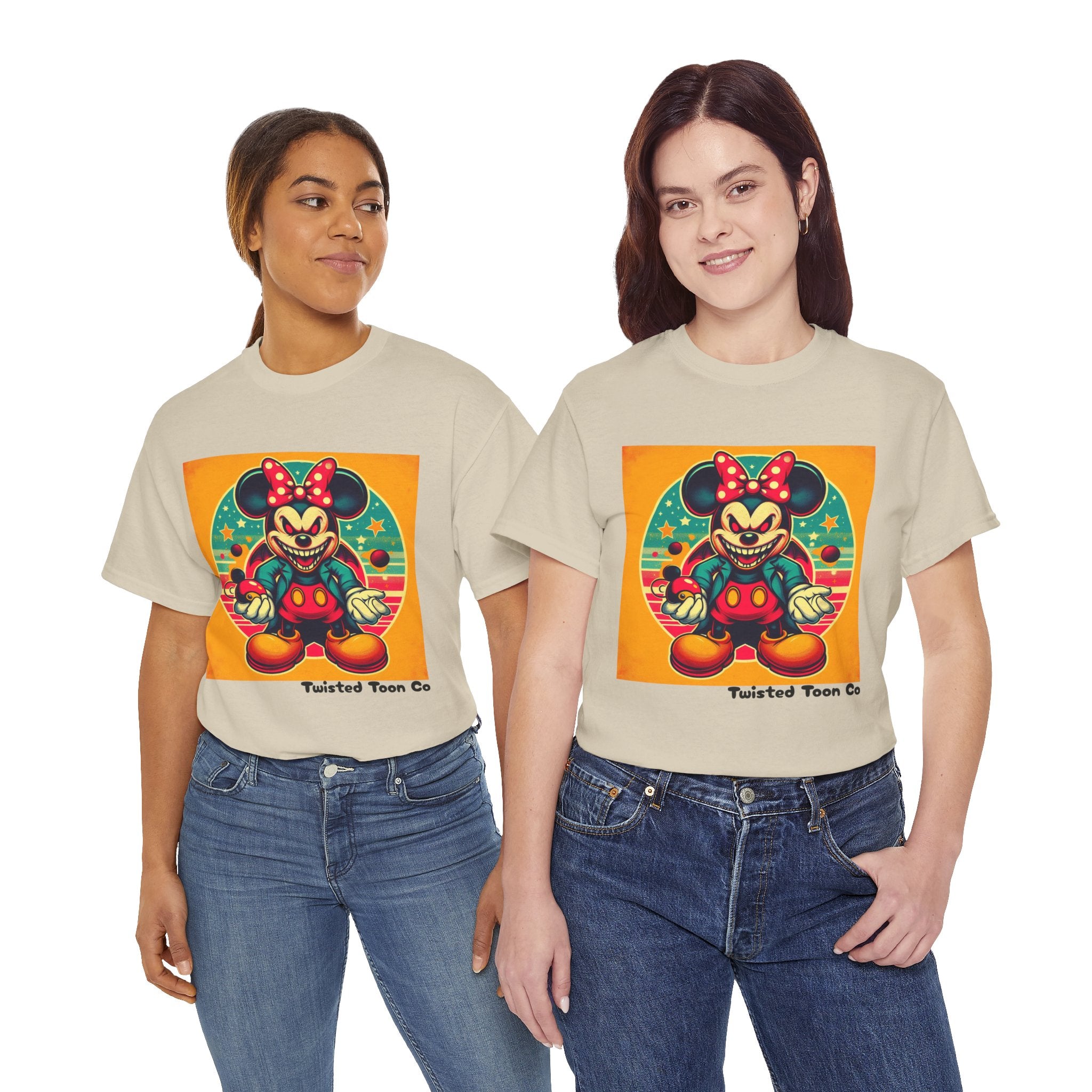 Creepy Retro Mouse Graphic Tee