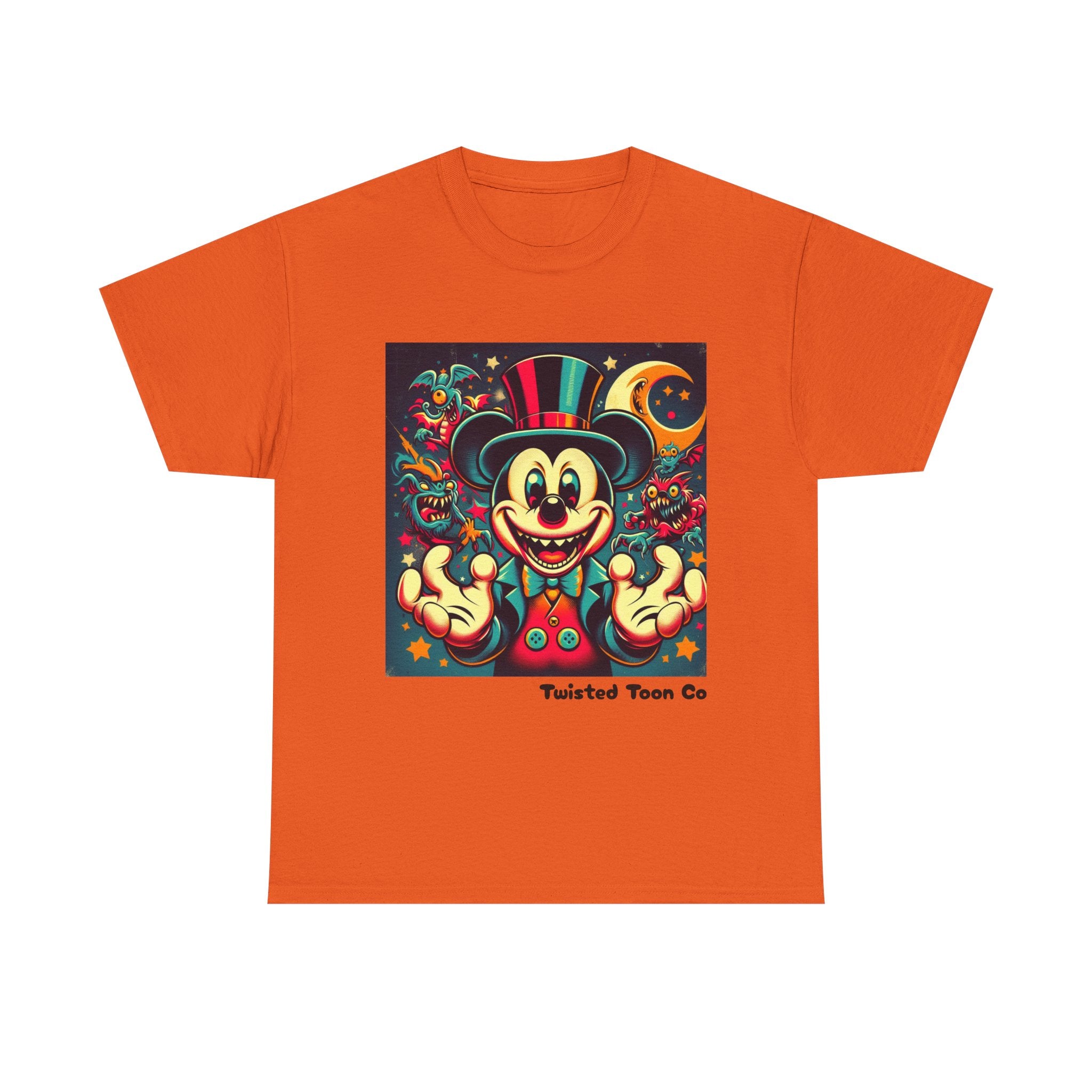 Graphic Tee — Retro Circus Mouse Night Magic T-Shirt