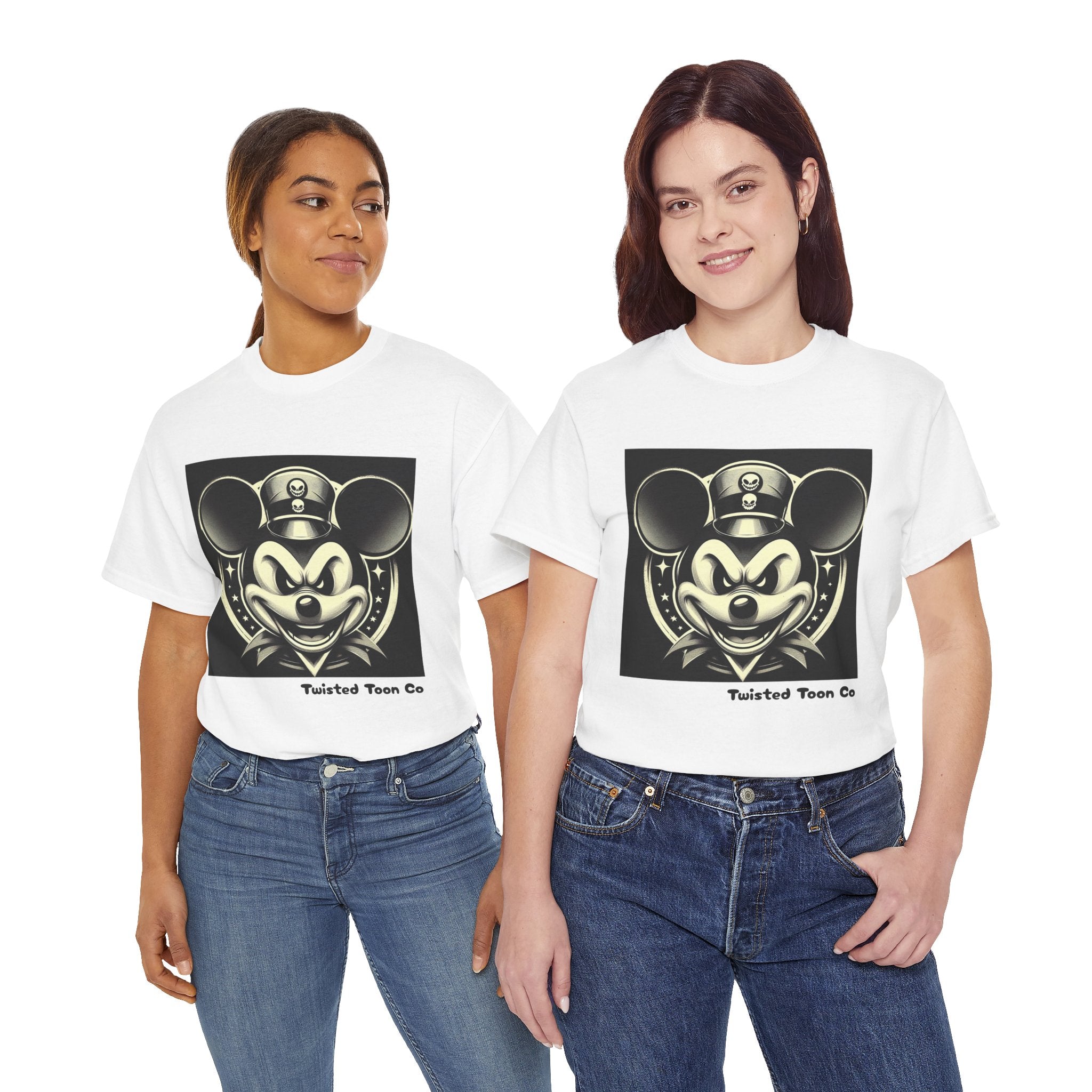 Vintage Top Hat Retro Mouse Tee