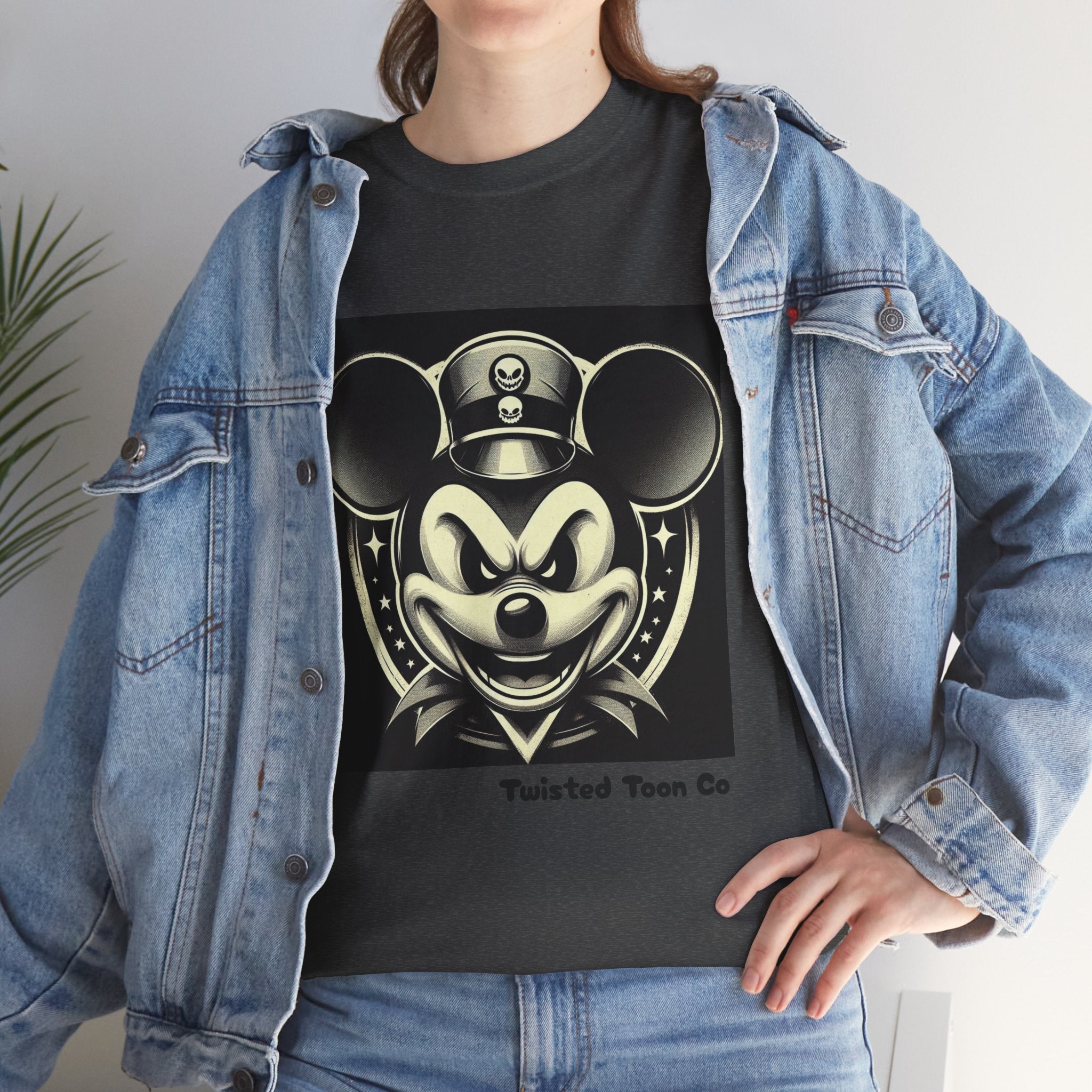 Vintage Top Hat Retro Mouse Tee