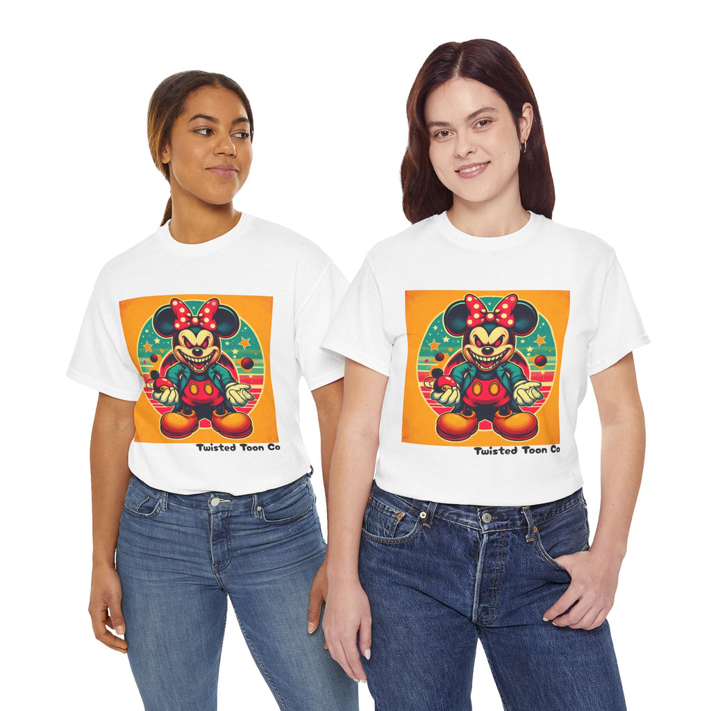 Creepy Retro Mouse Graphic Tee