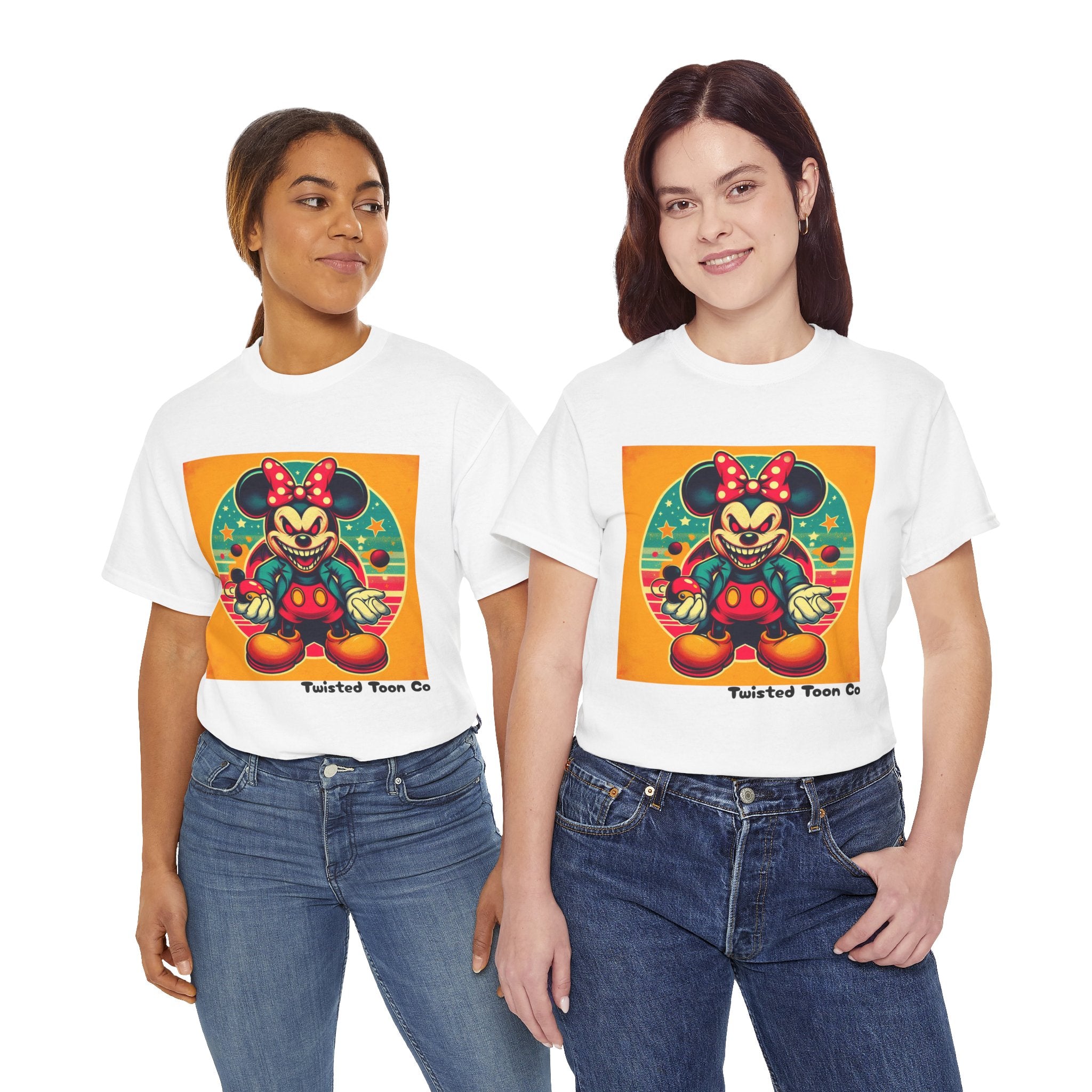 Creepy Retro Mouse Graphic Tee