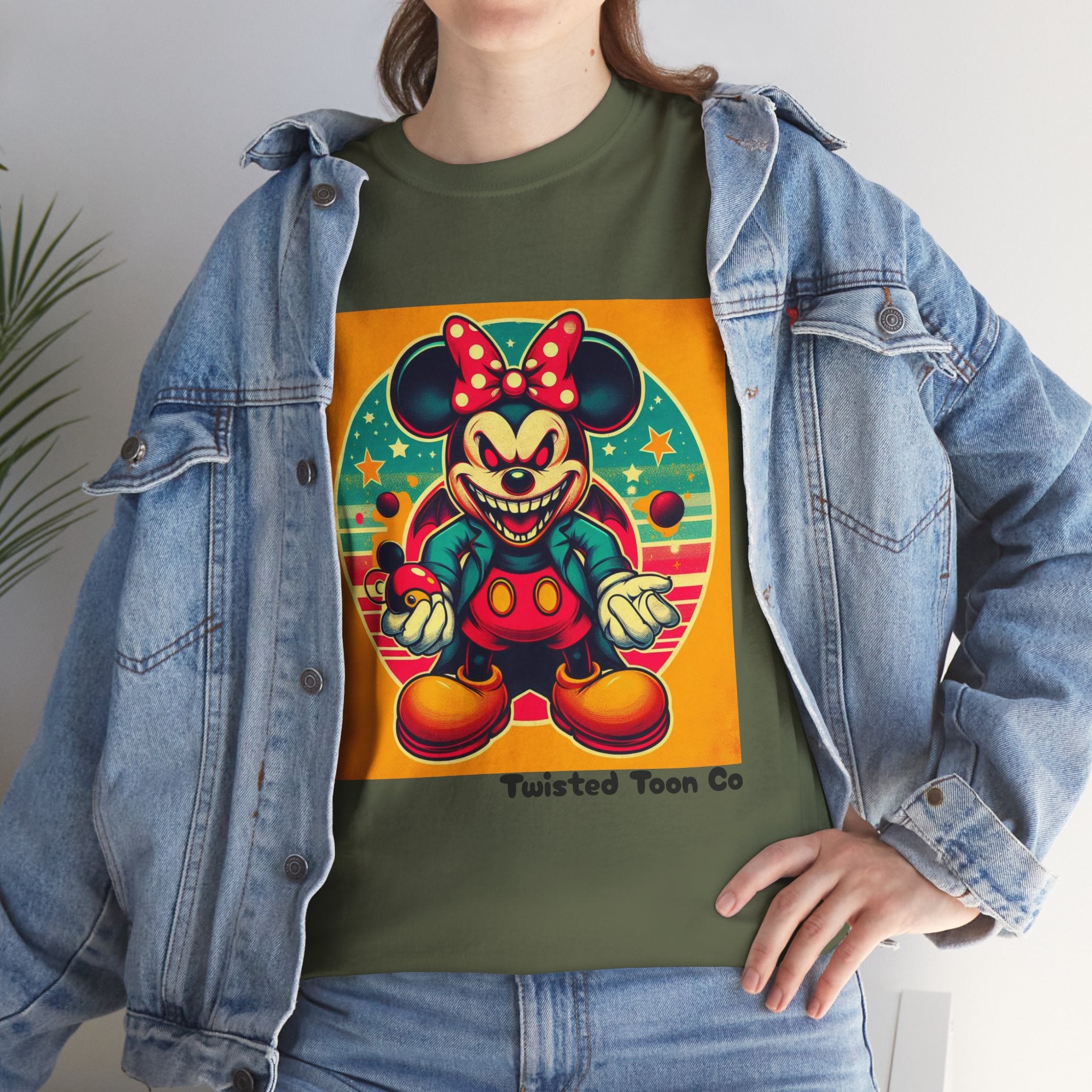 Creepy Retro Mouse Graphic Tee