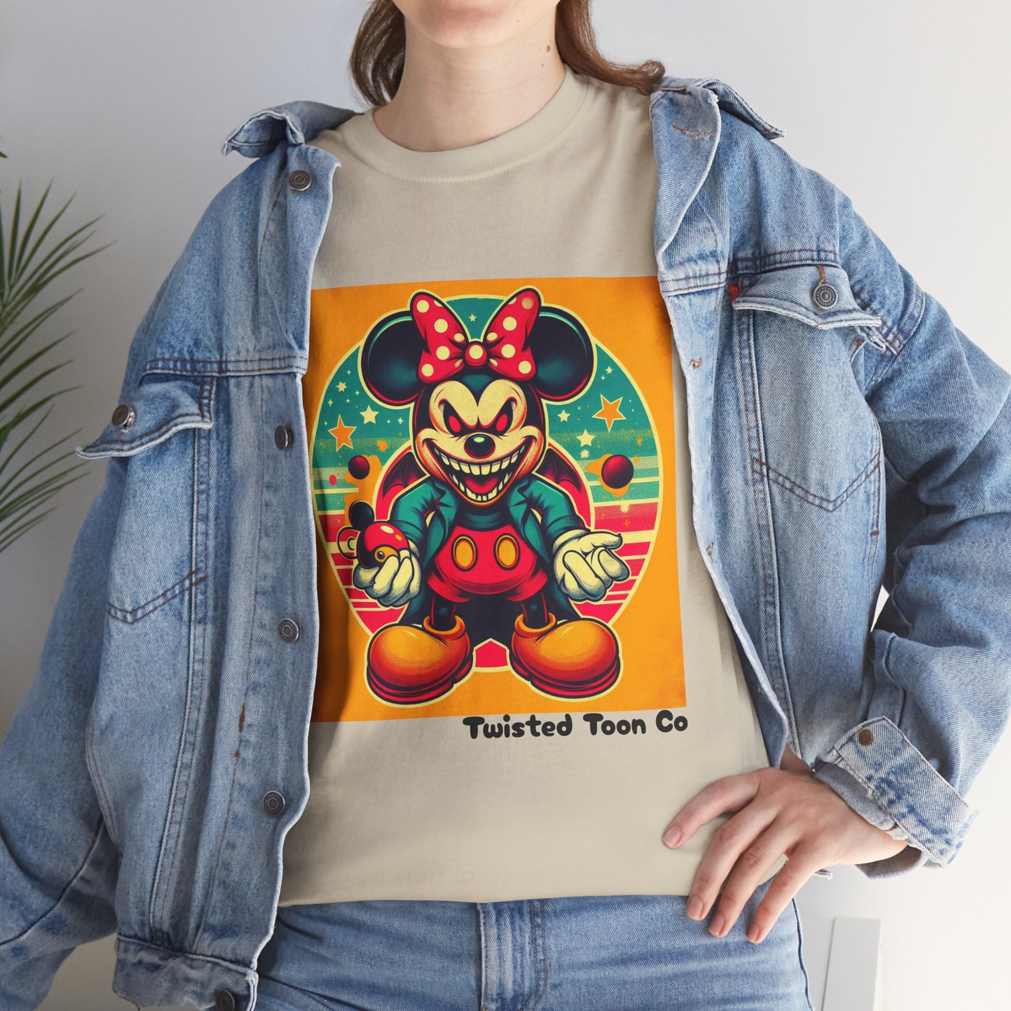 Creepy Retro Mouse Graphic Tee