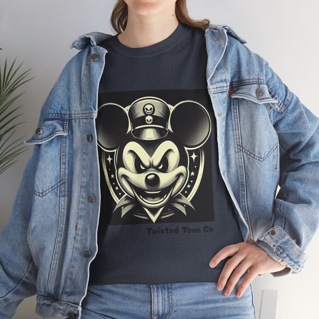 Vintage Top Hat Retro Mouse Tee