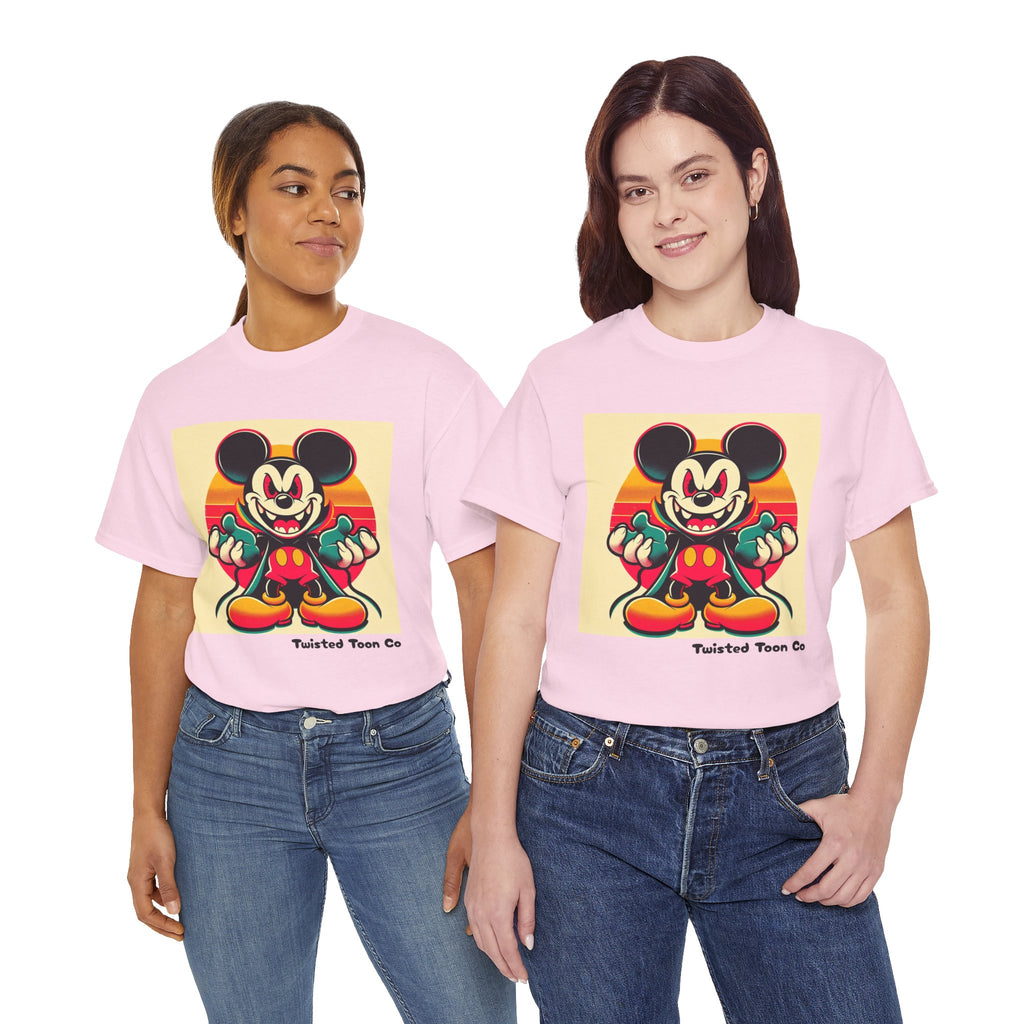 Retro Cartoon Mouse Graphic Tee