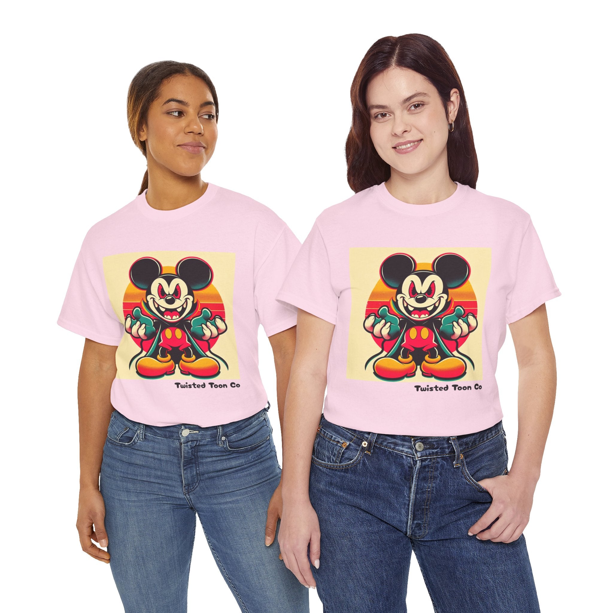 Retro Cartoon Mouse Graphic Tee