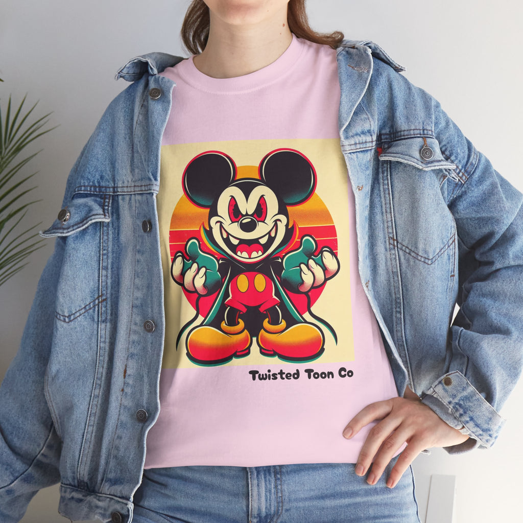 Retro Cartoon Mouse Graphic Tee
