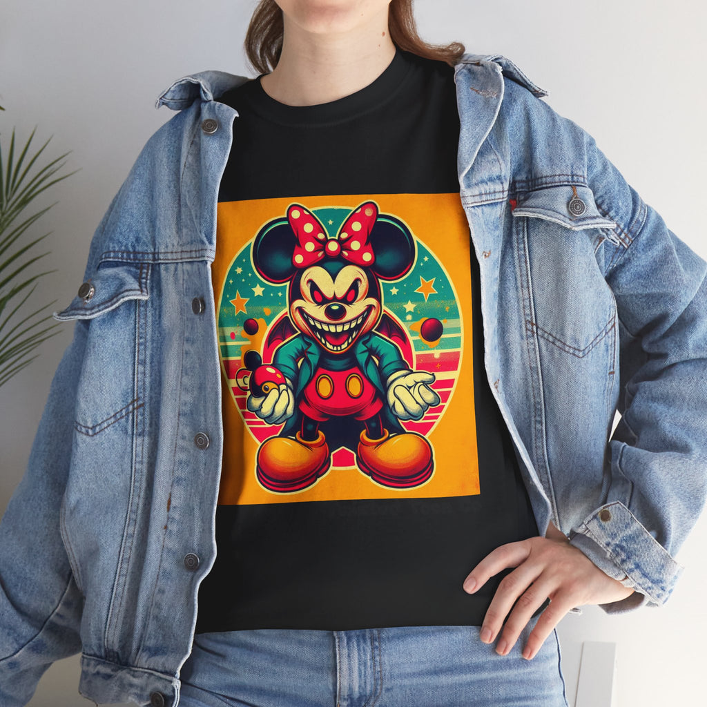 Creepy Retro Mouse Graphic Tee