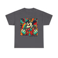 Graphic Tee — Retro Cartoon Devil Mouse Illustration