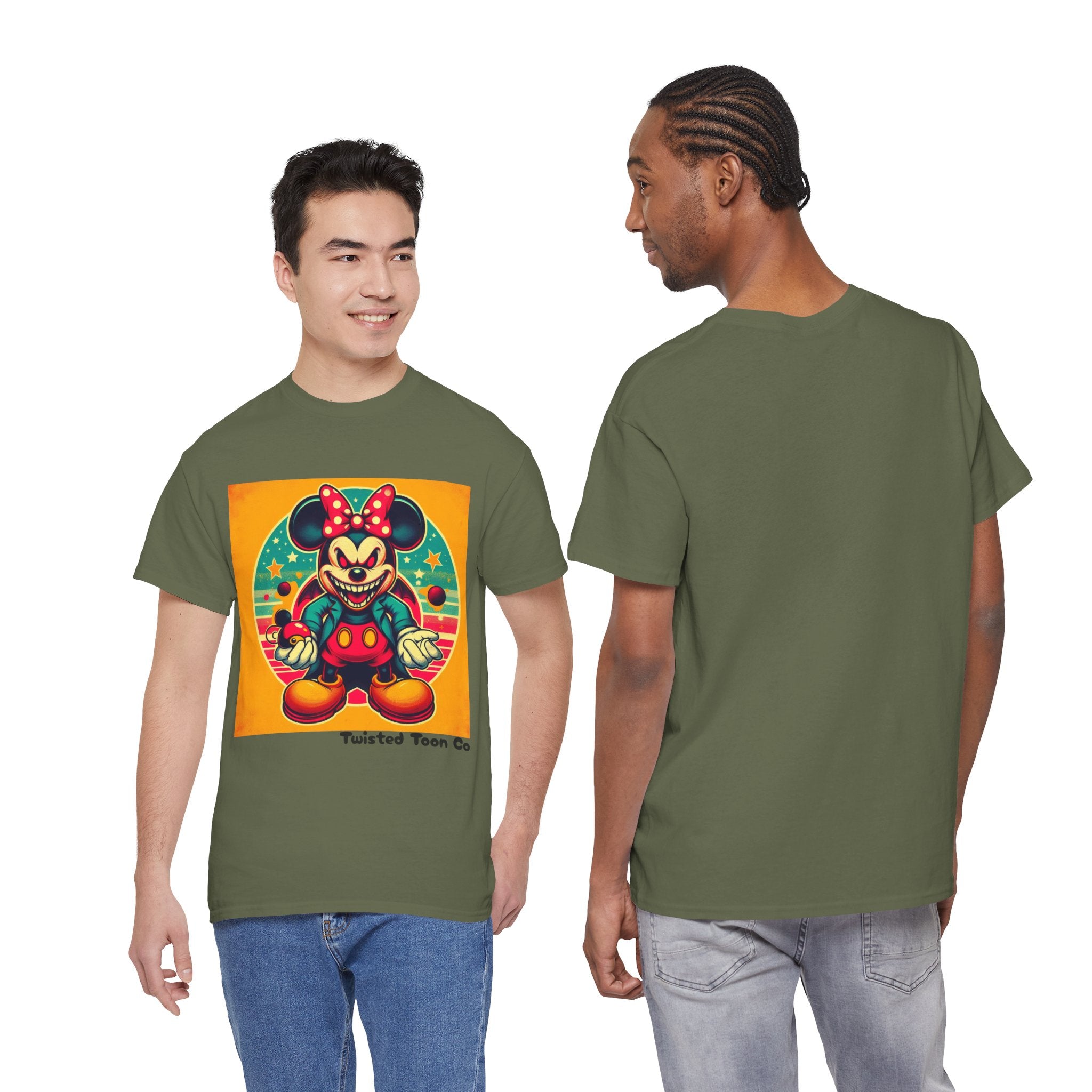 Creepy Retro Mouse Graphic Tee