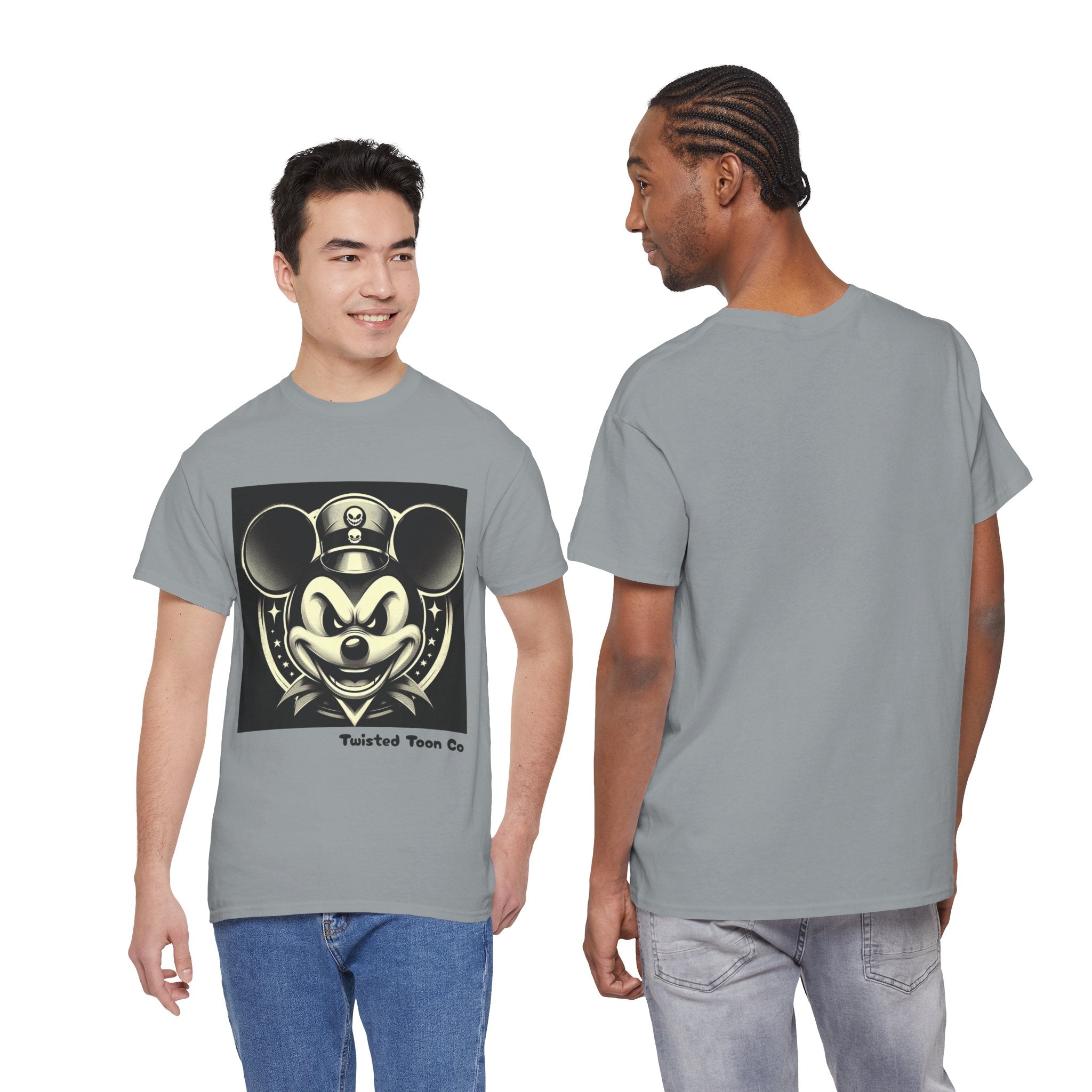 Vintage Top Hat Retro Mouse Tee
