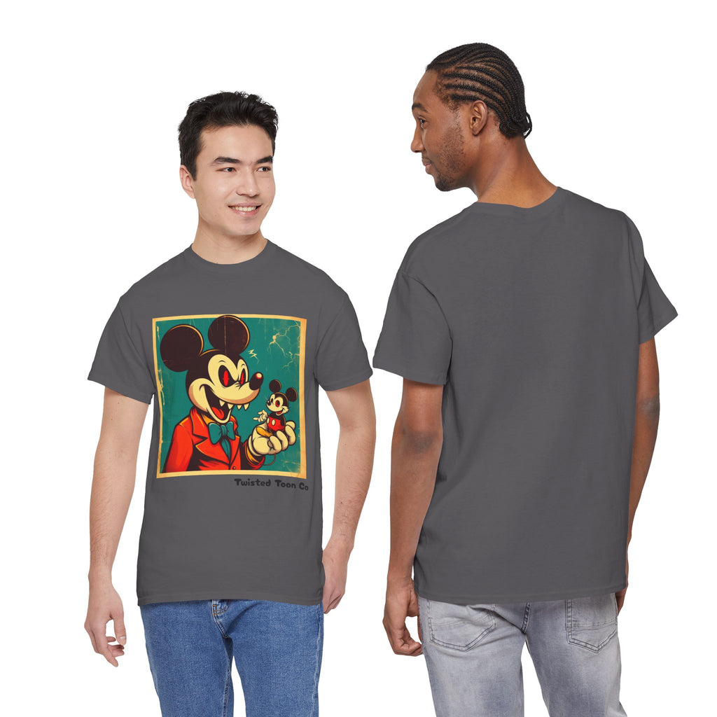 Edgy Vintage Cartoon Tee — Rebel Mouse Graphic T-Shirt